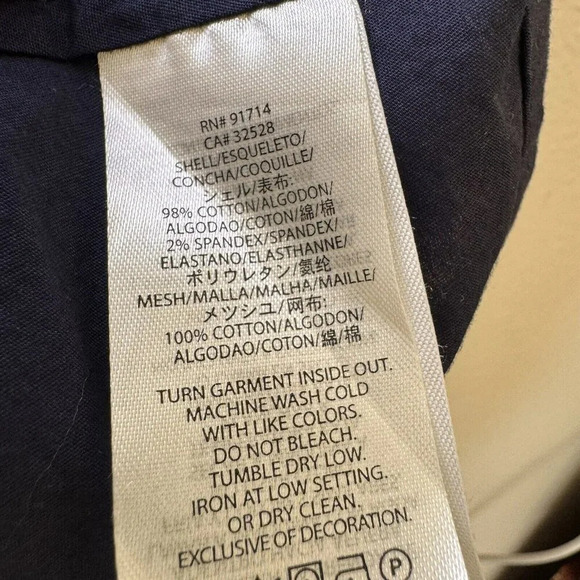 Armani Exchange Dress Womens 8 Blue Zip up Sleeveless Lined Sweetheart Neckline - Picture 5 of 7